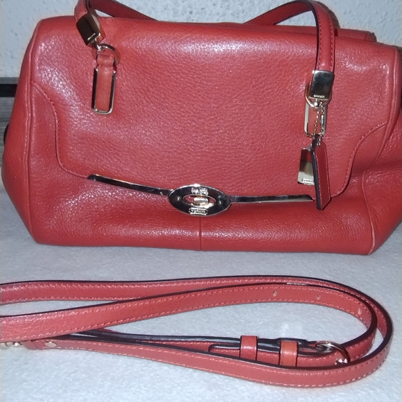Coach Madison Madeline (Red Leather) - Picture 2 of 5